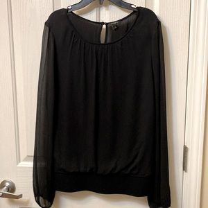 Ann Taylor Long Sleeve Blouse